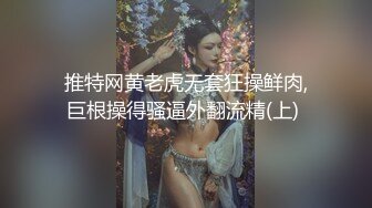 推特网黄老虎无套狂操鲜肉,巨根操得骚逼外翻流精(上) 